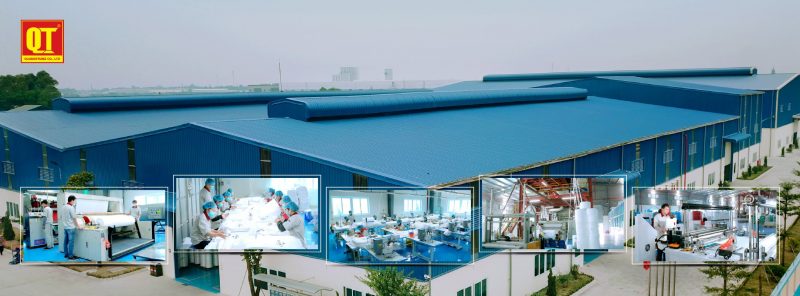 Công ty sản xuất vải không dệt In Quang Trung
